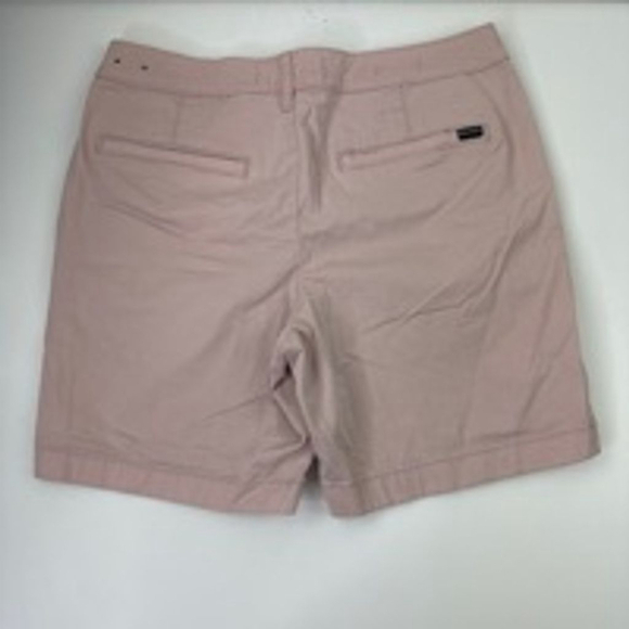 Men's Hollister Pink Flat Front Shorts Size 32 - Picture 9 of 10